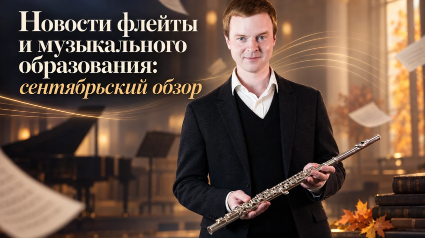 Сентябрьские новости флейты и музыкального образования: проверенный обзор