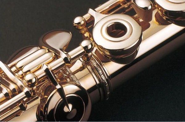 Валерий и флейта Powell Conservatory Aurumite 9k