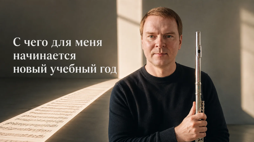 Как начать новый учебный год на флейте спокойно и с пользой