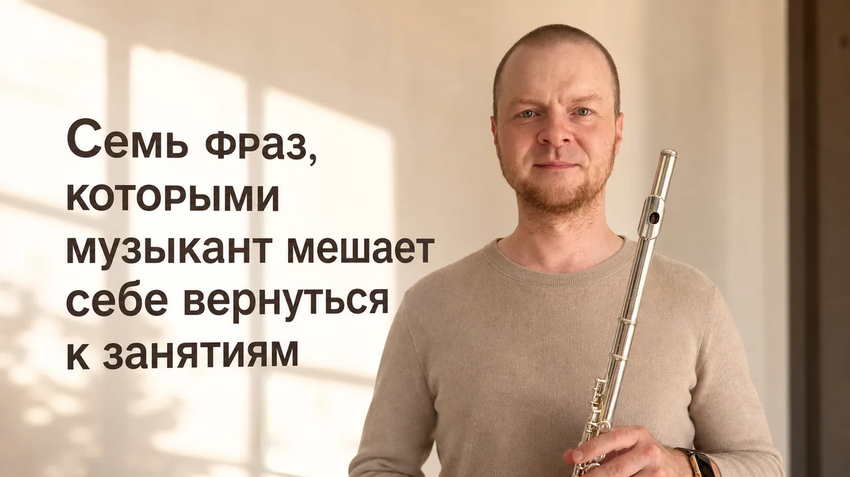 Как музыканту вернуться к занятиям после паузы без стыда и рывка