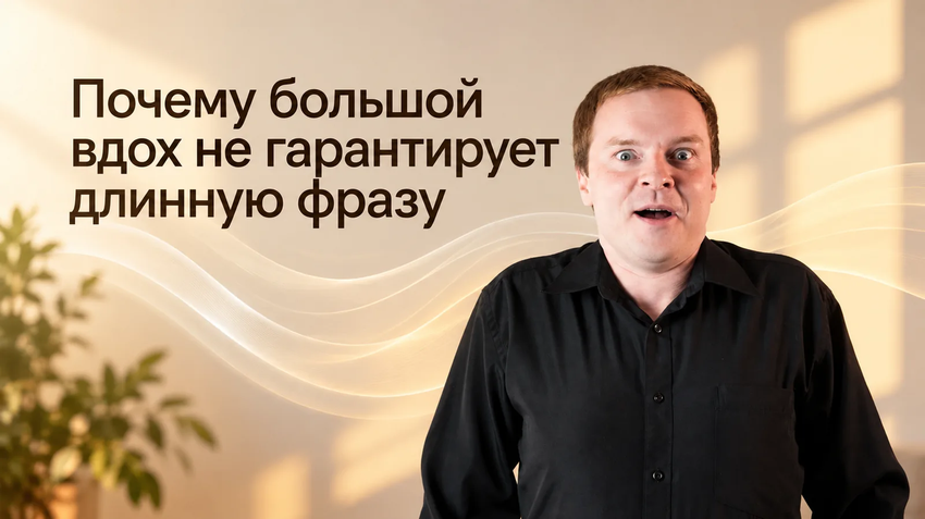 Как выбрать вдох для длинной фразы на флейте