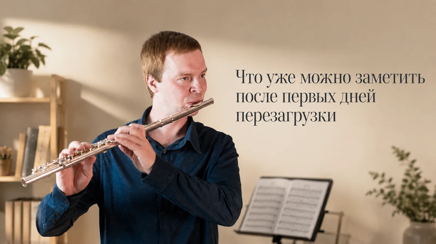 Первые дни перезагрузки на флейте: какие рабочие признаки уже можно заметить